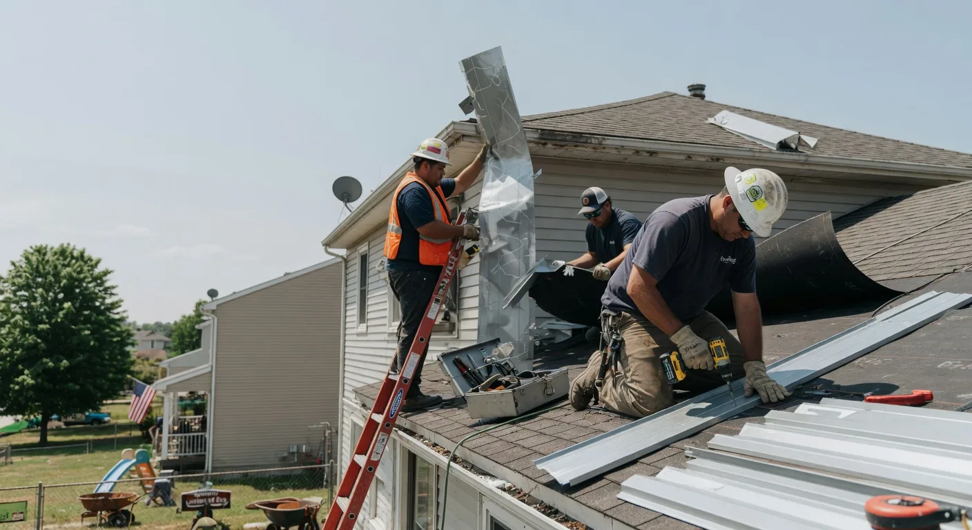 Metal Roofing Installation in Happy, TX near me